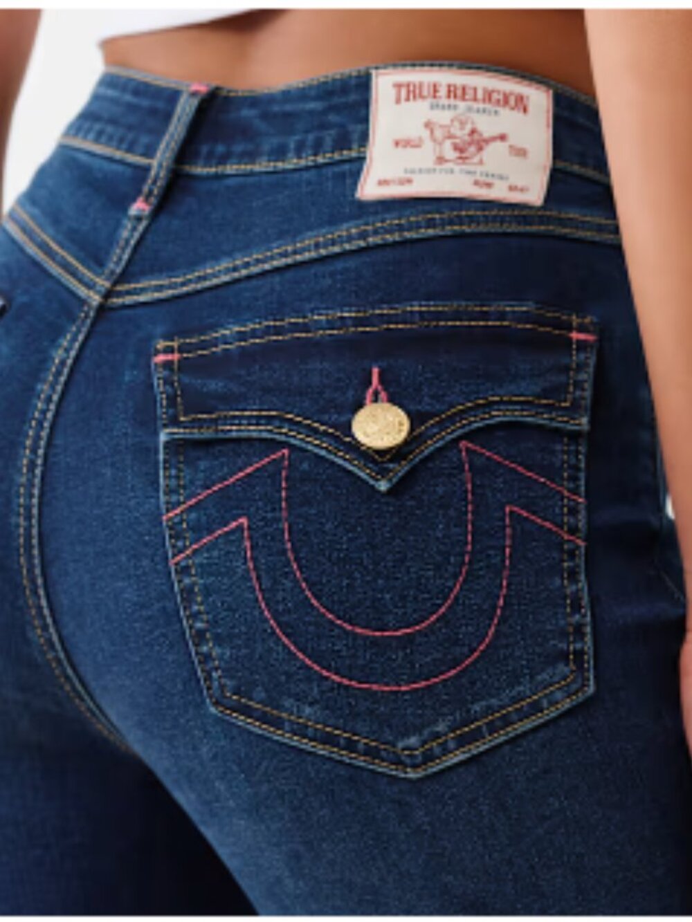 TRUE RELIGION Halle High Rise Skinny Flap Pockets Jeans--NWT--30 - Picture 13 of 16